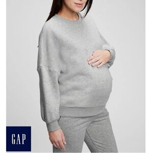 GAP Maternity Crew Neck Sweatshirt